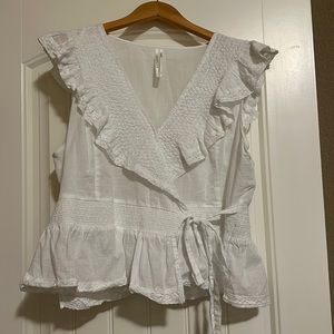 Anthropologie blouse - size XL